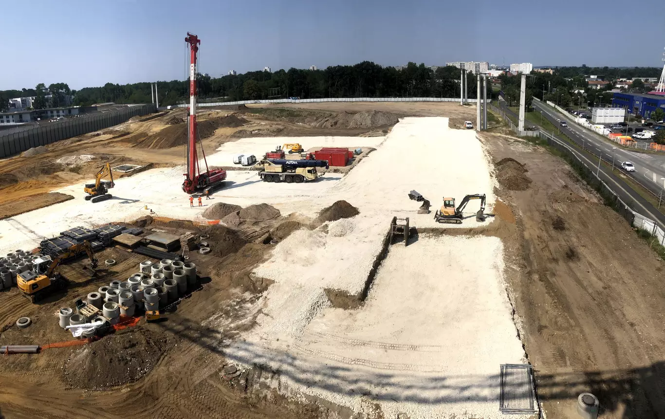 Conception de plateforme industrielle et commerciale en Gironde